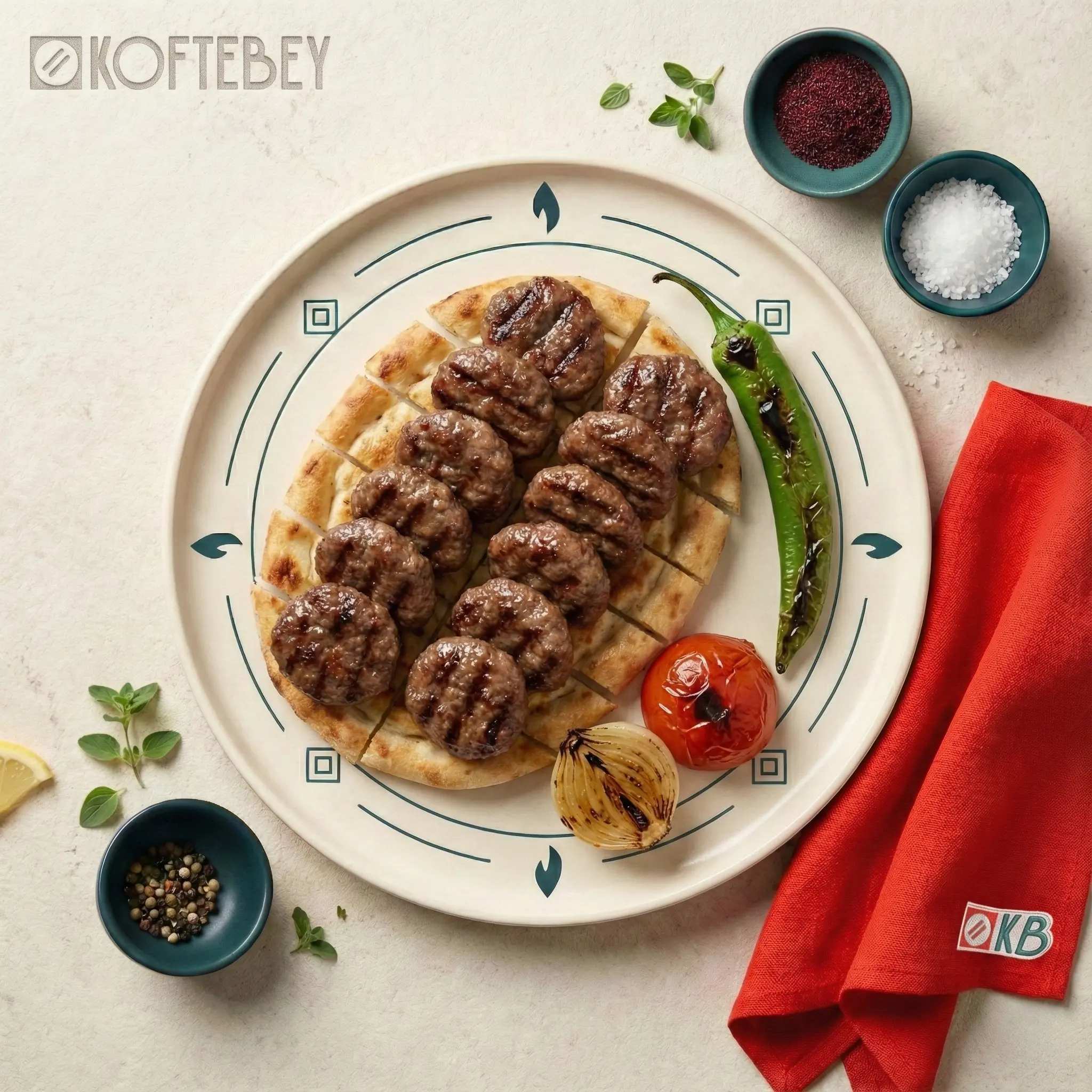Izgara Köfte — Duble porsiyon