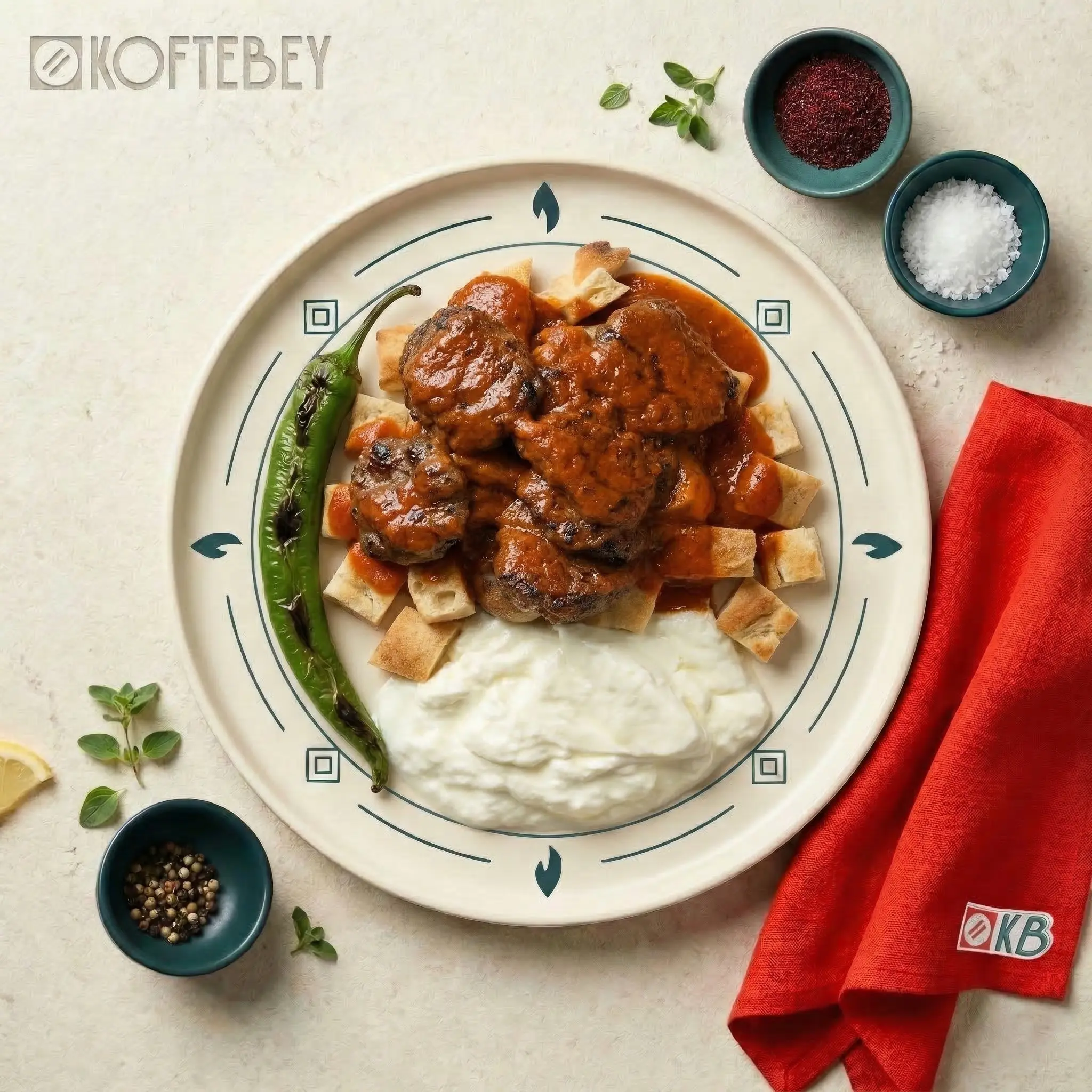 Köfte İskender — 1 porsiyon
